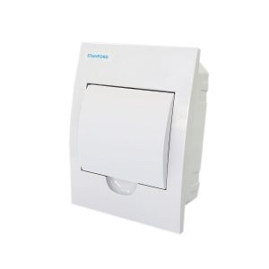Tablero Eléctrico Embutido Stanford 6 Polos Tapa Opaca