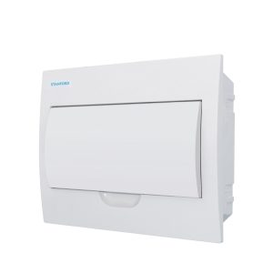 Tablero Eléctrico Embutido Stanford 12 Polos Tapa Opaca
