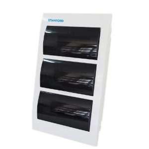Tablero Eléctrico Embutido Stanford 36 Polos Tapa Transparente