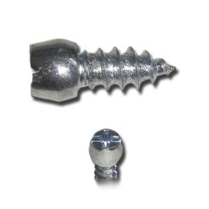 Tornillo Cabeza Barril Zincado Brillante