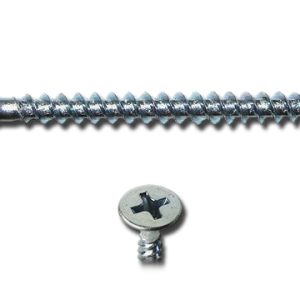 Tornillo para Volcanita Punta Broca Fina Fosfatizada Zincada