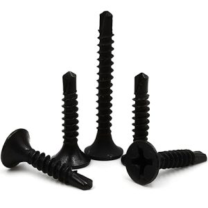 Tornillo para Volcanita Punta Broca Fosfatizada Negra