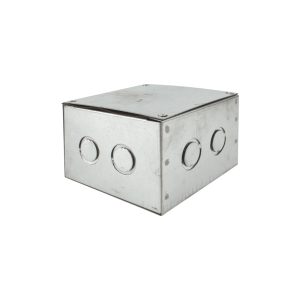 Caja Metálica Pregalvanizada de Registro 150x150x100mm