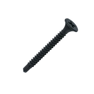 Tornillo para Volcanita Punta Broca Fosfatizada Negra