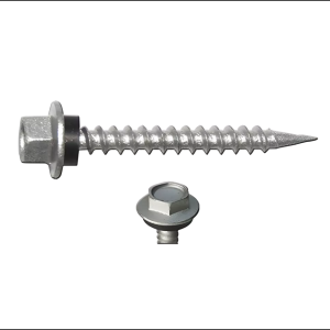 Tornillo Hexagonal Punta Espada con Golilla Recubrimiento Ruspert