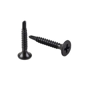 Tornillo para Volcanita Punta Broca Fosfatizada Negra