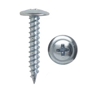 Tornillo Cabeza Truss (lenteja) Punta Fina Zincado